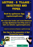 lec 5 TILLAGE - OBJECTIVES AND TYPES..pdf